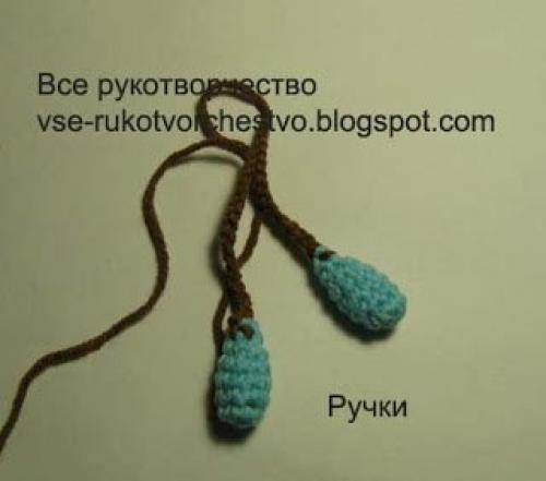 Обезьяна вязаная крючком. 05 Обезьяна вязаная крючком. 05