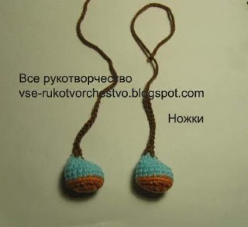 Обезьяна вязаная крючком. 04 Обезьяна вязаная крючком. 04