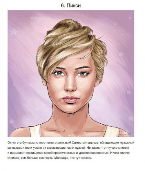 9 популярных женских стрижек, которые с головой выдают характер своих хозяек? 05