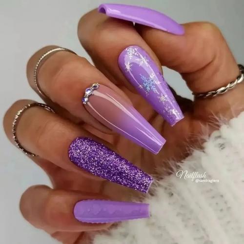 Идеи дизайна для длинных ноготков. 02