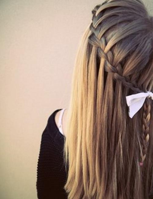 Прическа на каждый день - косы. 01