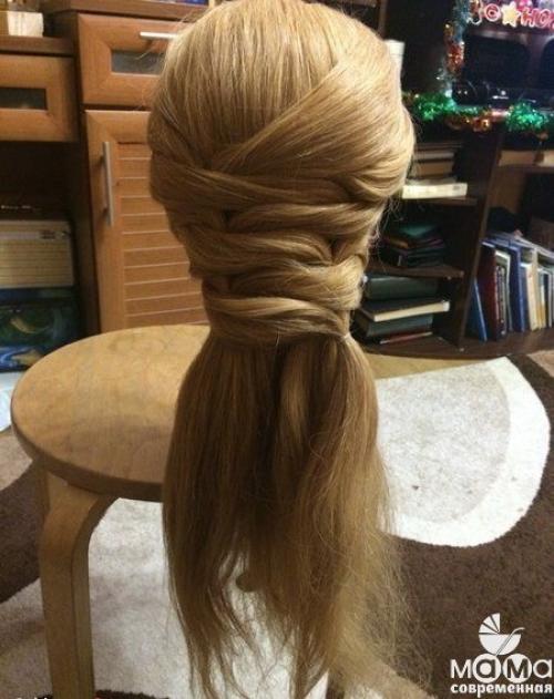 Мастер-класс очень красивой прически? 05