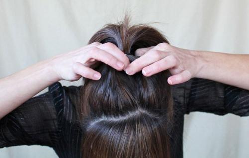 Прическа для обладательниц средних волос? 03