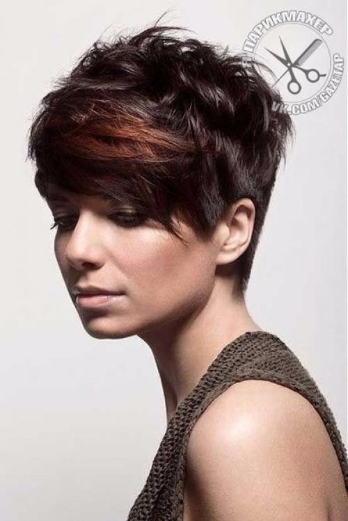 Стрижки фото.  Стрижка пикси - модная и неприхотливая. 04