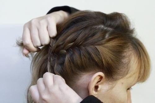 Прическа Игривый Колосок. 04 Прическа Игривый Колосок. 04