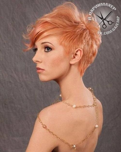 Стрижки фото.  Стрижка пикси - модная и неприхотливая. 08