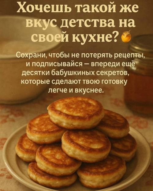 Почему у бабушки оладушки всегда вкуснее, чем у тебя? 04