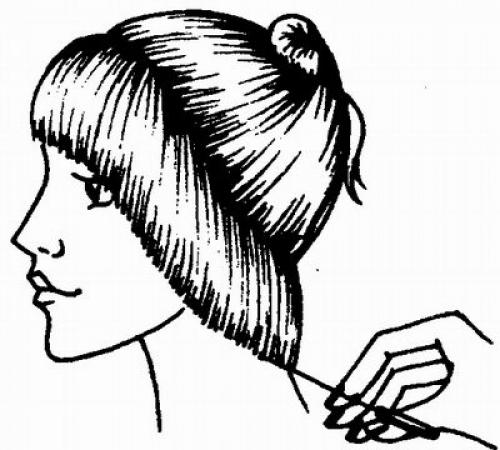 Стрижка одной длины. Женская стрижка для волос равной длины.