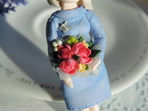 Брошь, выполнена с фото на заказ. 01