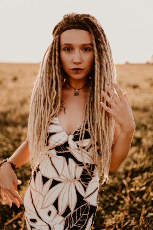 Комплект де - дредов мягкой скрутки с переходом цвета в наличии! 01