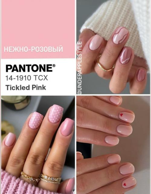 Скоро весна!  Ловите подборку идей маникюра в трендовых цветах весны 2026. 02