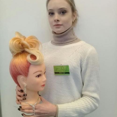 Мы чемпионы!  Антон догадов - модная женская стрижка с укладкой 1 место! 02