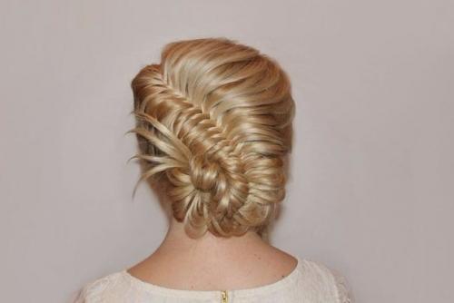 Пошаговый фото мастер-класс роскошной прически. 01 Пошаговый фото мастер-класс роскошной прически. 01