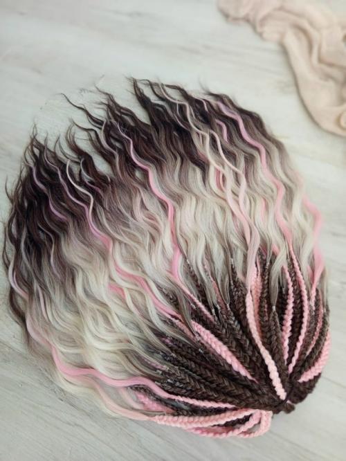 Давайте поговорим о разметки для заплетения комплектов де кос, зи зи, кудрей, дред. 03