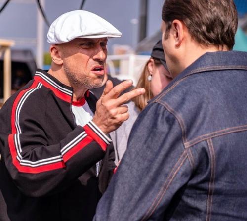 Кадры со съемок Прабабушки Легкого Поведения. 04