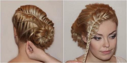 Пошаговый фото мастер-класс роскошной прически. 08 Пошаговый фото мастер-класс роскошной прически. 08