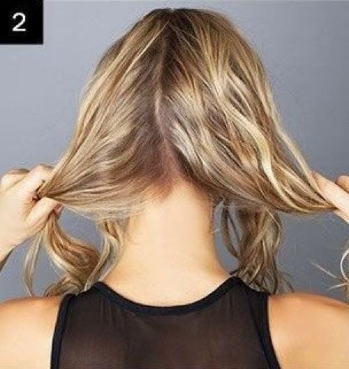 Прическа из узлов на волосах. 01 Прическа из узлов на волосах. 01