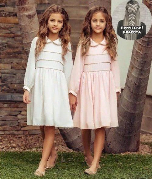 Эти малышки признаны самыми красивыми близнецами в мире! 01