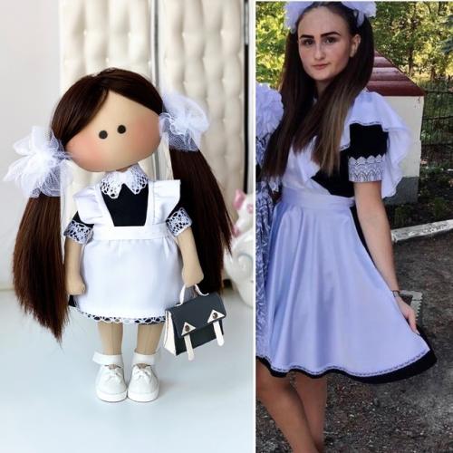 Порадуйте ваших выпускниц из детского сада или школы - селфи - куколкой. 08