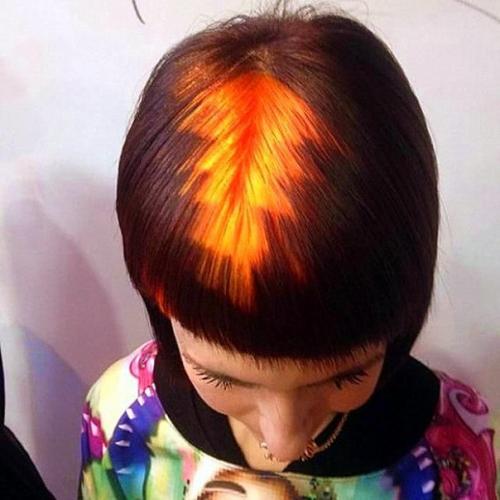 Пиксельное окрашивание волос. 01 Пиксельное окрашивание волос. 01