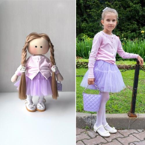 Порадуйте ваших выпускниц из детского сада или школы - селфи - куколкой. 05