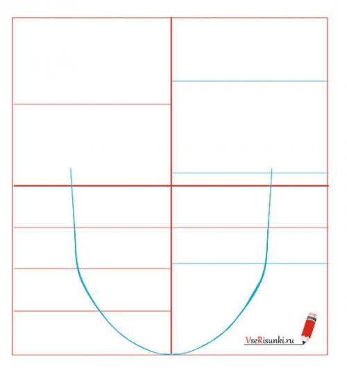 Мастер-класс, учимся пошагово рисовать портрет. 02