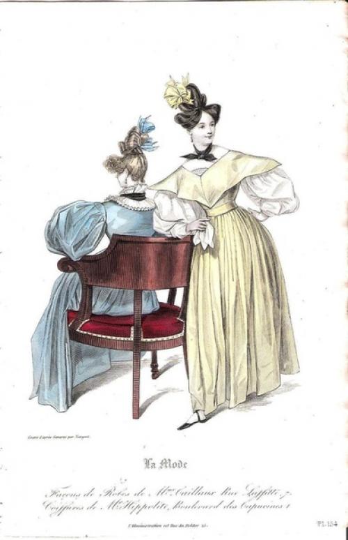 В 1830-е годы в моду входит прическа А-ля Шинуа что значит по китайски. 08