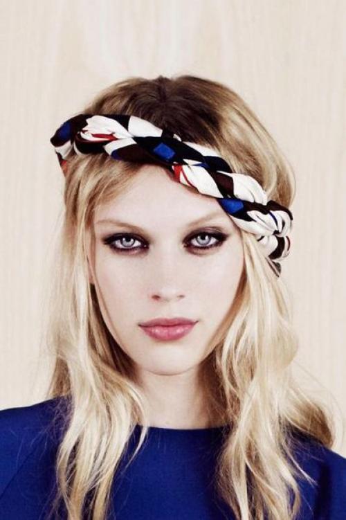 Платок на голову: лучшие примеры того, как носить главную Must - Have вещь сезона! 09