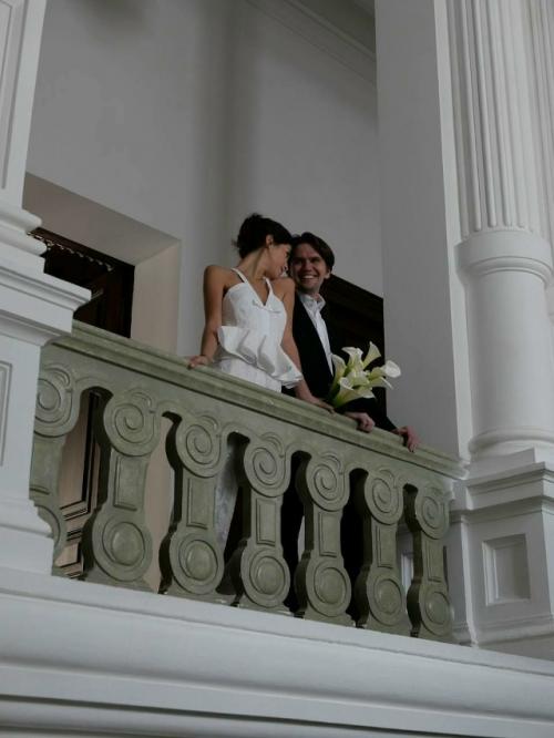 Дочь Оксаны Рим, фэшн - инфлюенсер варвара Протасова, вышла замуж за своего возлюбленного, Степана симкина. 02