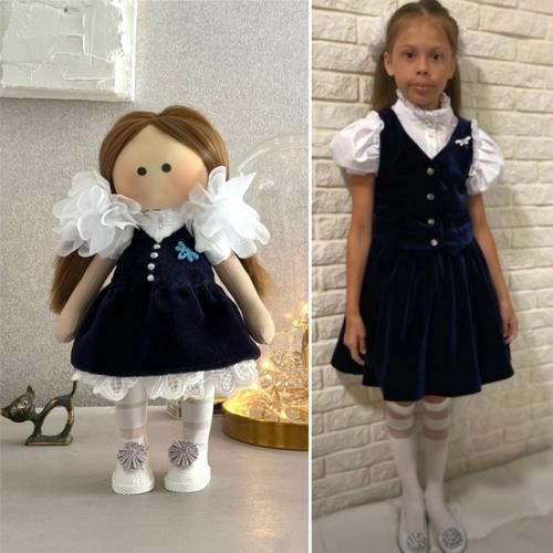 Порадуйте ваших выпускниц из детского сада или школы - селфи - куколкой. 01