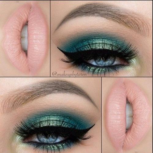 Какие оттенки выгодно подчеркнут цвет, красоту и яркость голубых и серо-голубые глаз? 03