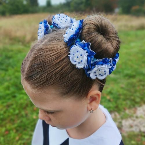 Резиночки на пучок!   Оказывается есть и такое украшение для волос. 03