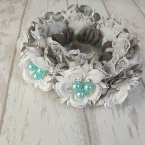 Резиночки на пучок!   Оказывается есть и такое украшение для волос. 07