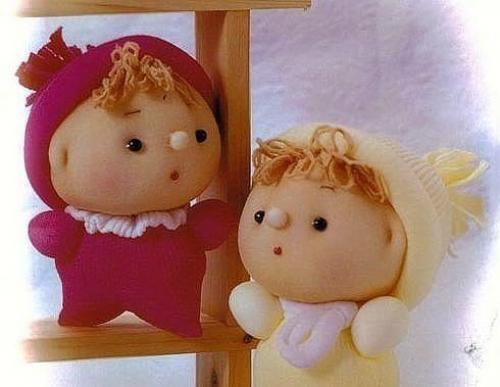 Забавные игрушки из капроновых носков. 04 Забавные игрушки из капроновых носков. 04