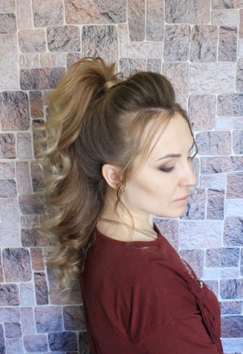 Конский хвост - несомненно, одна из самых популярных причесок. 01