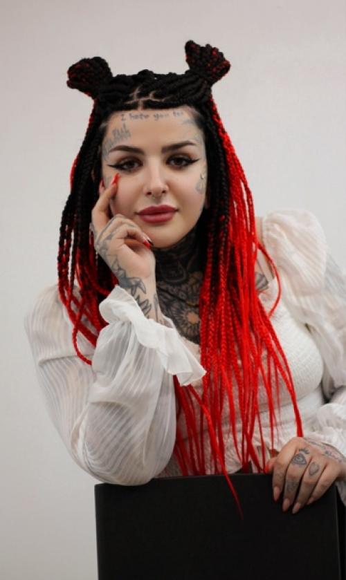 Как выйти из черного в ярко красный. 02