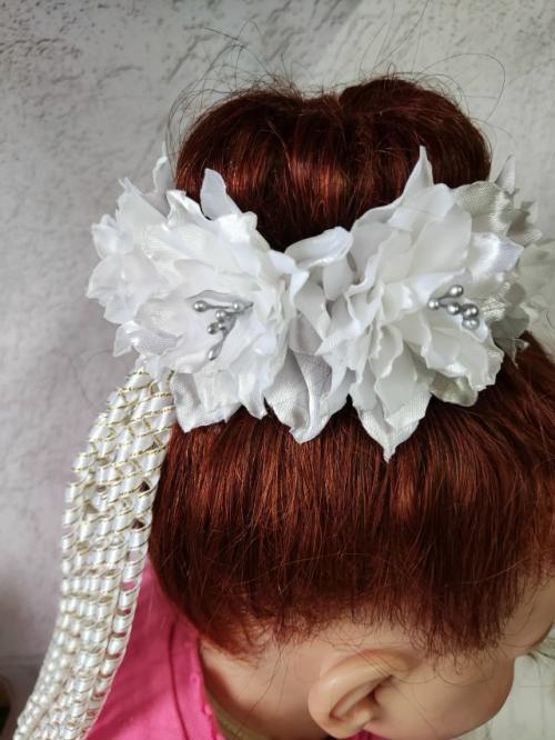 Резиночки на пучок!   Оказывается есть и такое украшение для волос. 05