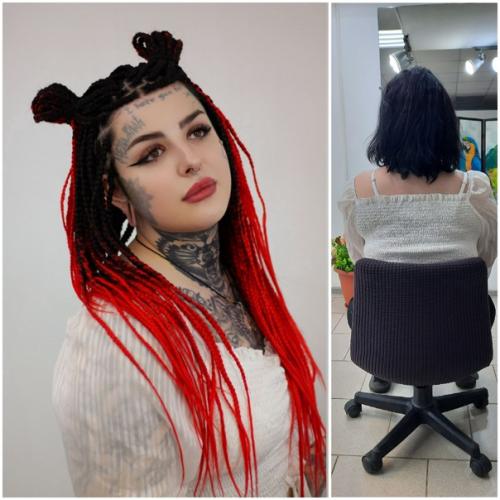 Как выйти из черного в ярко красный. 03