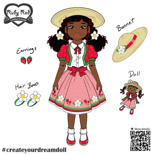 Ruby Red представляют новую куклу в линейке Fan Edition, 31 см, - добрую и милую кайру, образ и история которой были придуманы Back2s0ulvania! 05