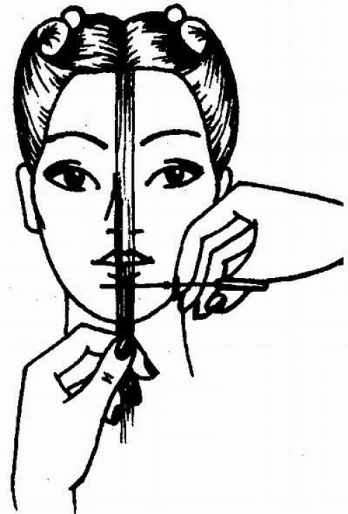 Женская стрижка каскад на длинные волосы. 02