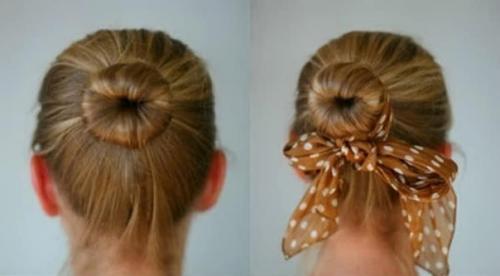 Пучок при помощи валика. 04 Пучок при помощи валика. 04