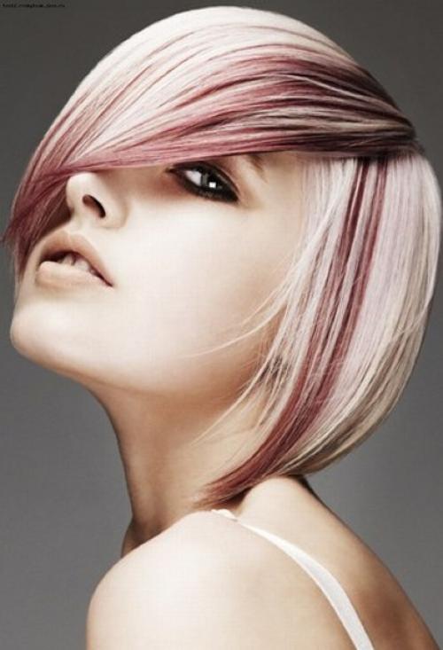 Окрашивание волос в два цвета. 01 Окрашивание волос в два цвета. 01