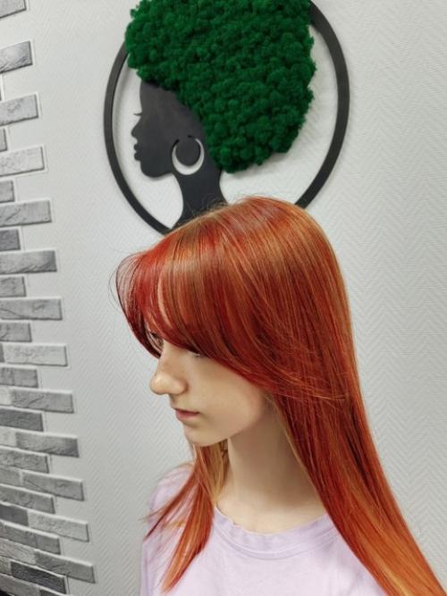 Цветное мелирование: тренды, техники и уход. 01