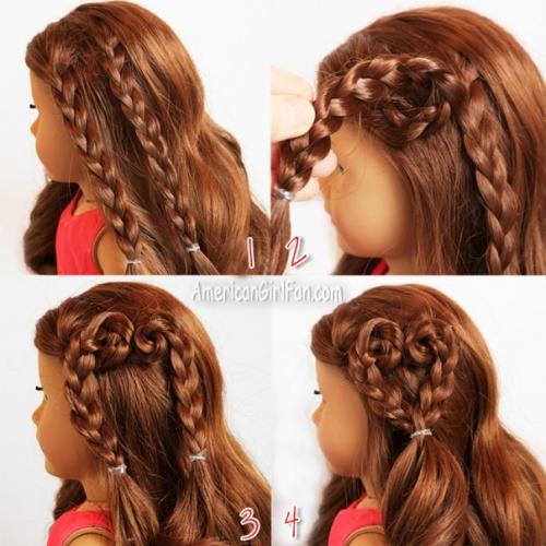 Подборка уроков по красивым и легкими прическам для куколок, сохраняйте себе, чтобы не потерять. 06