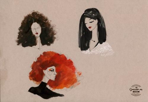 Всем привет!  Fashion - иллюстрация - это не только непосредственное изображение костюма на подиуме. 03