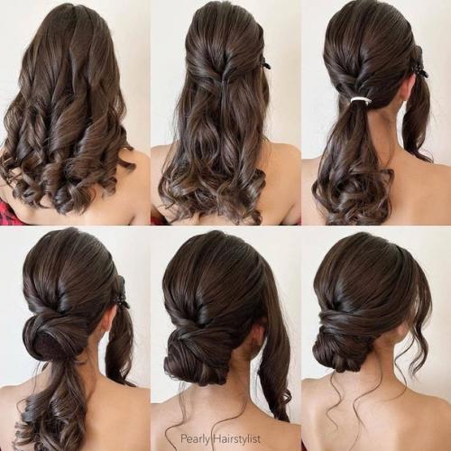 Лучшие пошаговые прически! 03