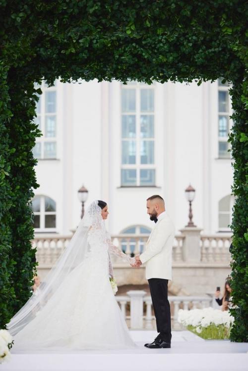 Ксения Бородина и Николай Сердюков сыграли свадьбу. 02