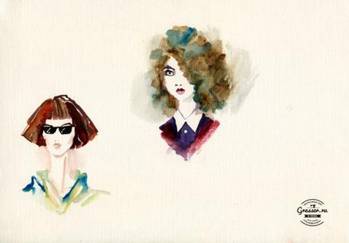 Всем привет!  Fashion - иллюстрация - это не только непосредственное изображение костюма на подиуме. 04