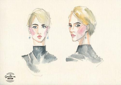 Всем привет!  Fashion - иллюстрация - это не только непосредственное изображение костюма на подиуме. 01
