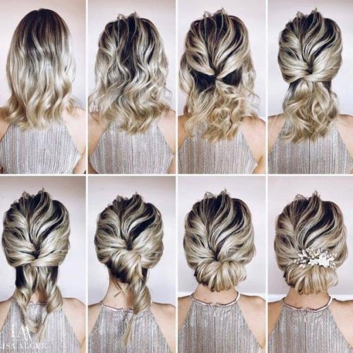 Лучшие пошаговые прически! 02